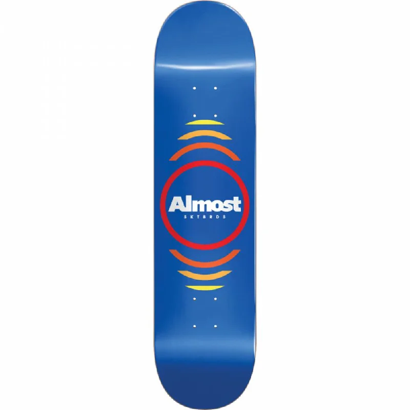 Almost Reflex Blue 8.0" Skateboard Deck