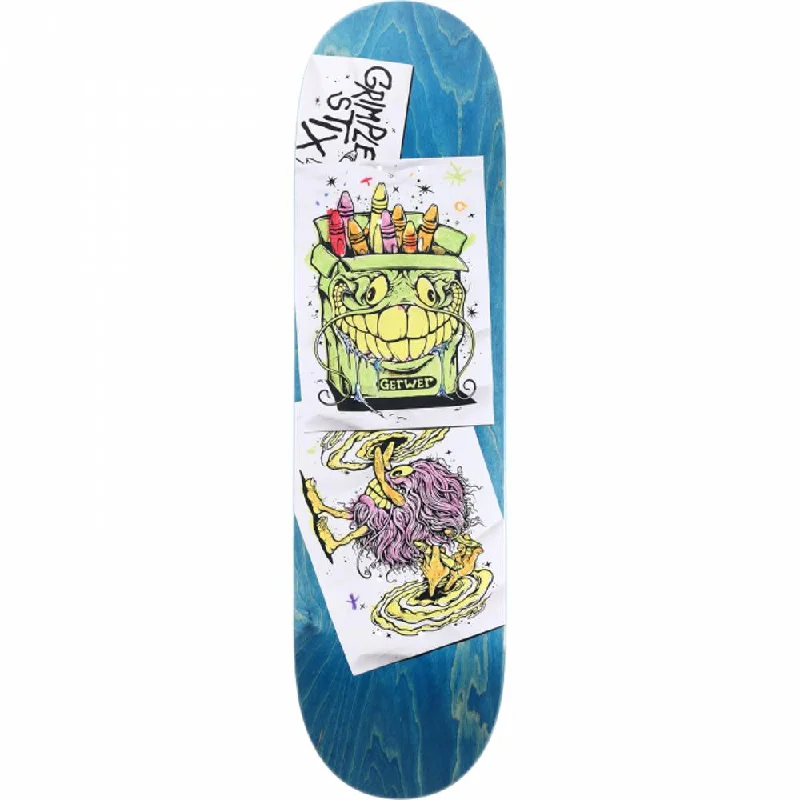 Antihero Gerwer Grimple Stix Coloring Book 8.38" Skateboard Deck