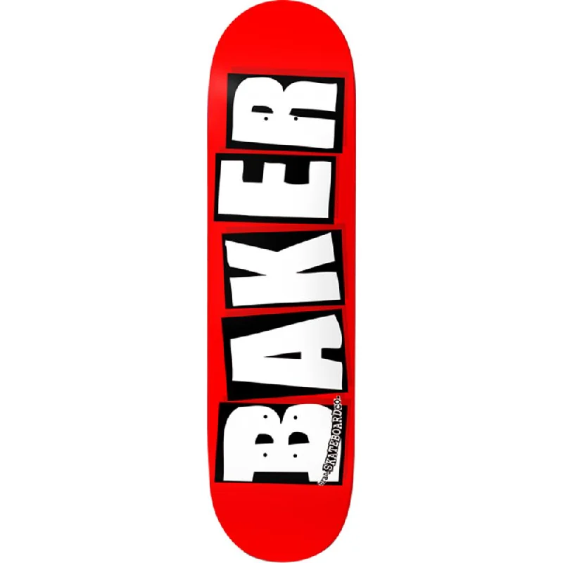 Baker Brand Logo Red/White  8.6" Skateboard Deck