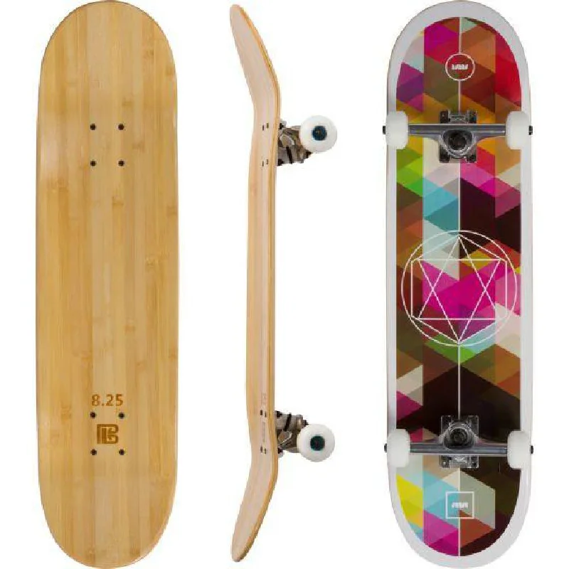 Bamboo Geometricity Graphic Skateboard