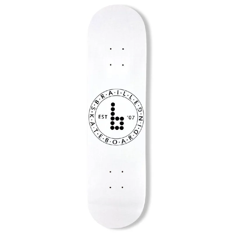 Braille Classic B Circle Skateboard Deck Skateboard Deck