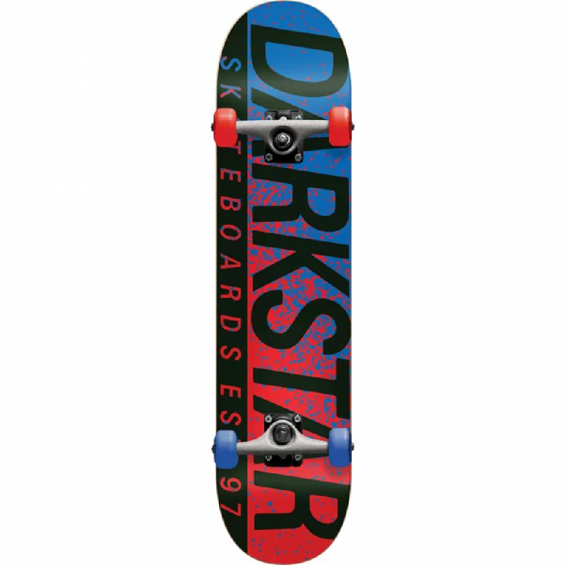 Darkstar Wordmark 8.0" Red/Blue Skateboard