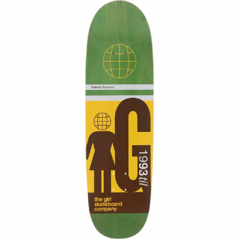 Girl Bannerot International OG - Couch Shape 9.25" Skateboard Deck