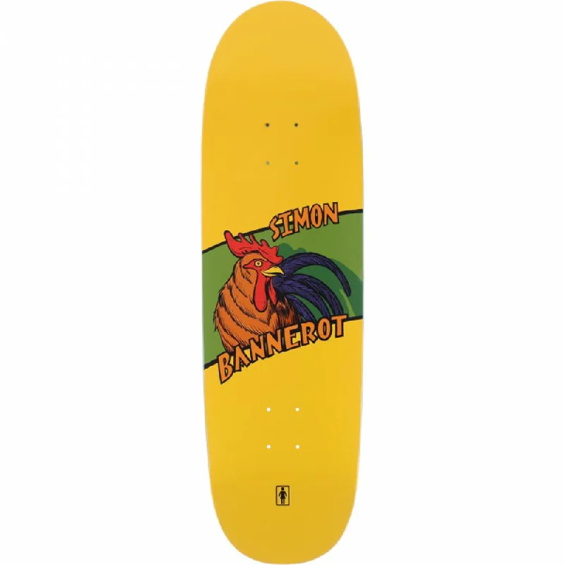 Girl Bannerot Rooster - Couch Shape 9.25" Skateboard Deck