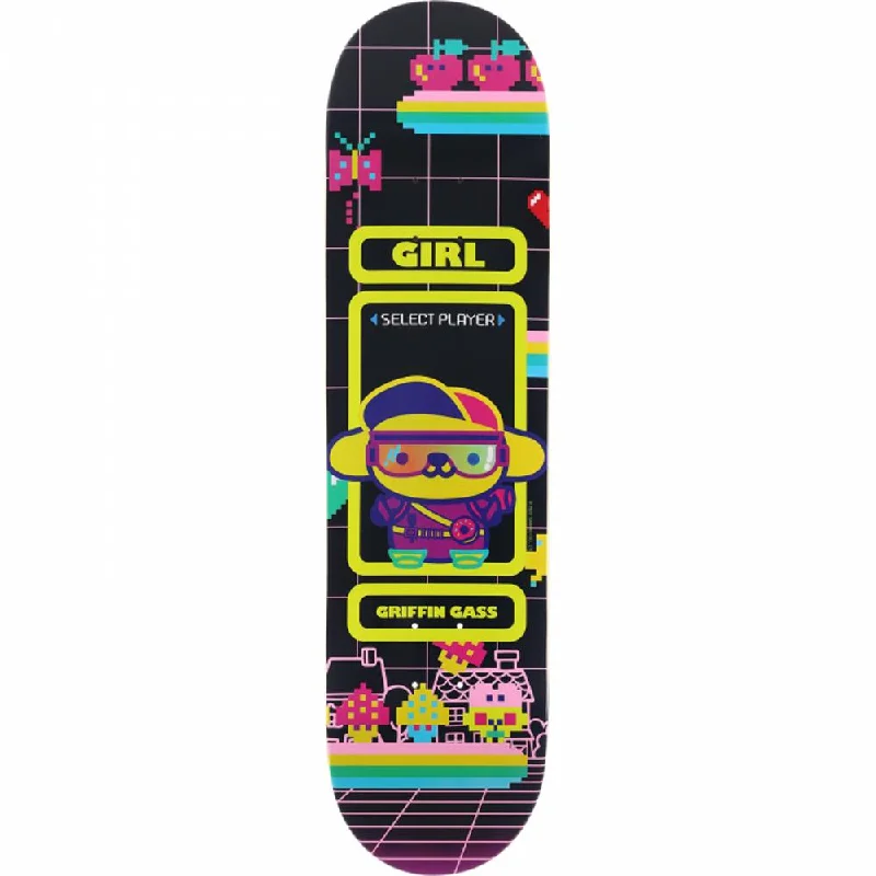 Girl Gass Sanrio Kawaii Arcade 8.5" Skateboard Deck