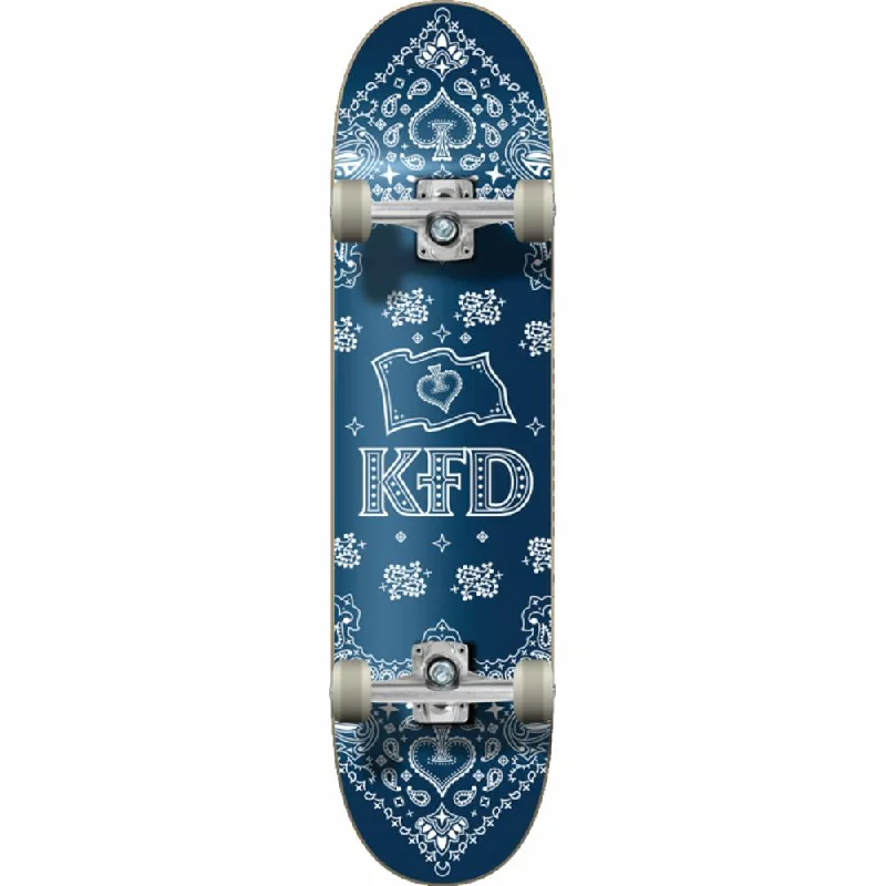 KFD Bandana 7.75" Navy Skateboard