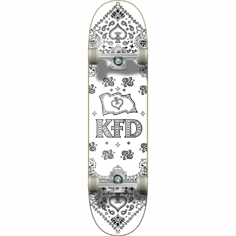 KFD Bandana 8.0" Black Skateboard