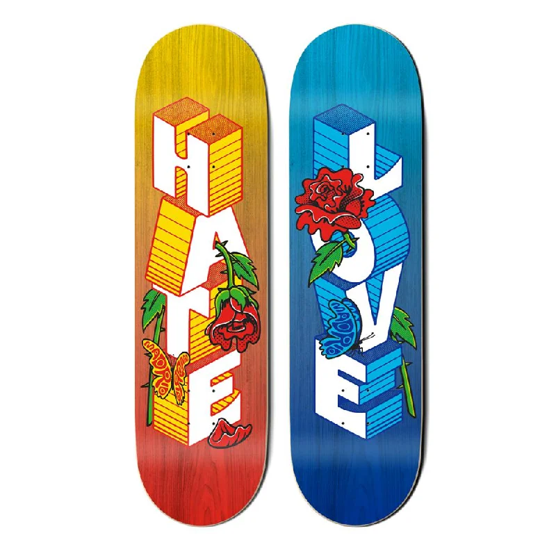 Madrid Mark Ward Love, Hate, Just Skate 8.25" Skateboard