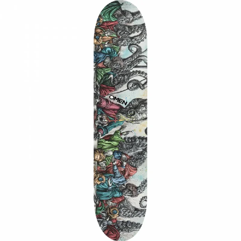 Omen Last Supper Street 8.0" Longboard Skateboard Deck