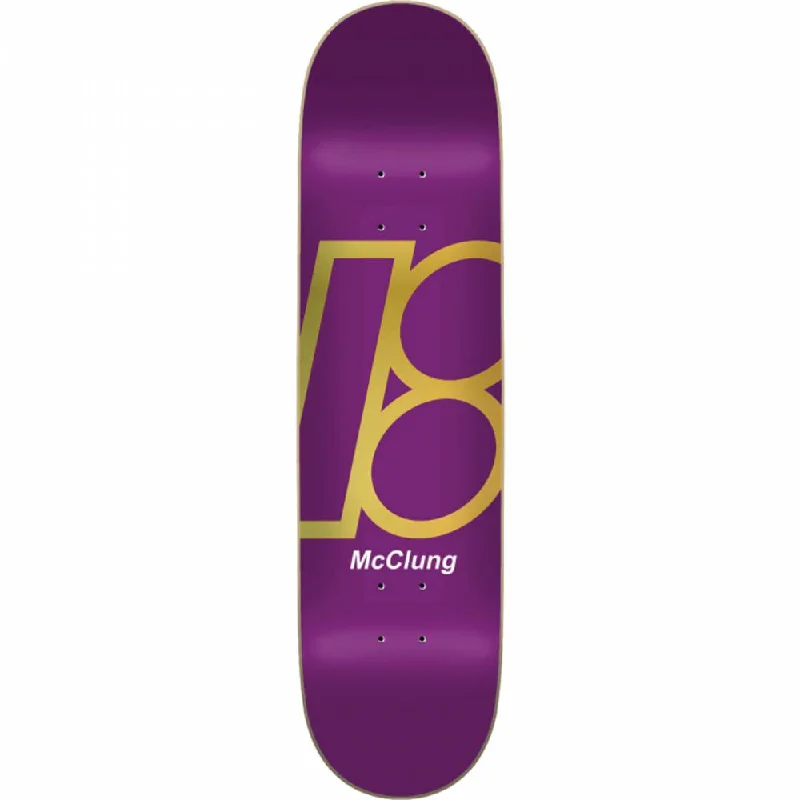 Plan B Mcclung Team Foil 8.25" Skateboard Deck