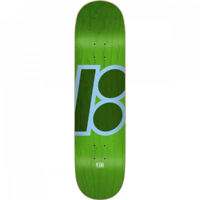 Plan B Stained Green 8.25" Skateboard Deck