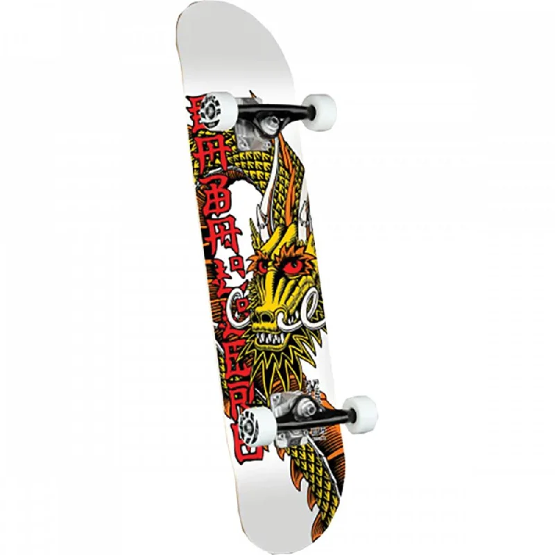 Powell Peralta Ban This Dragon 8.25" White Skateboard