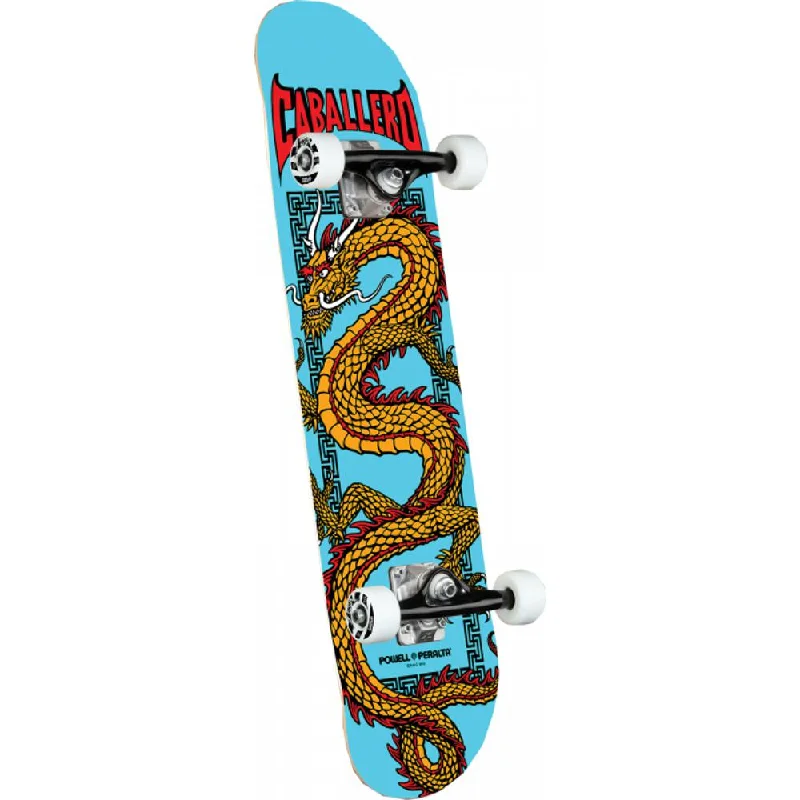 Powell Peralta Chinese Dragon 7.75" Blue Skateboard