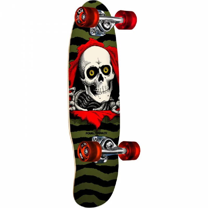 Powell Peralta Micro Mini Ripper 7.5" Olive Skateboard