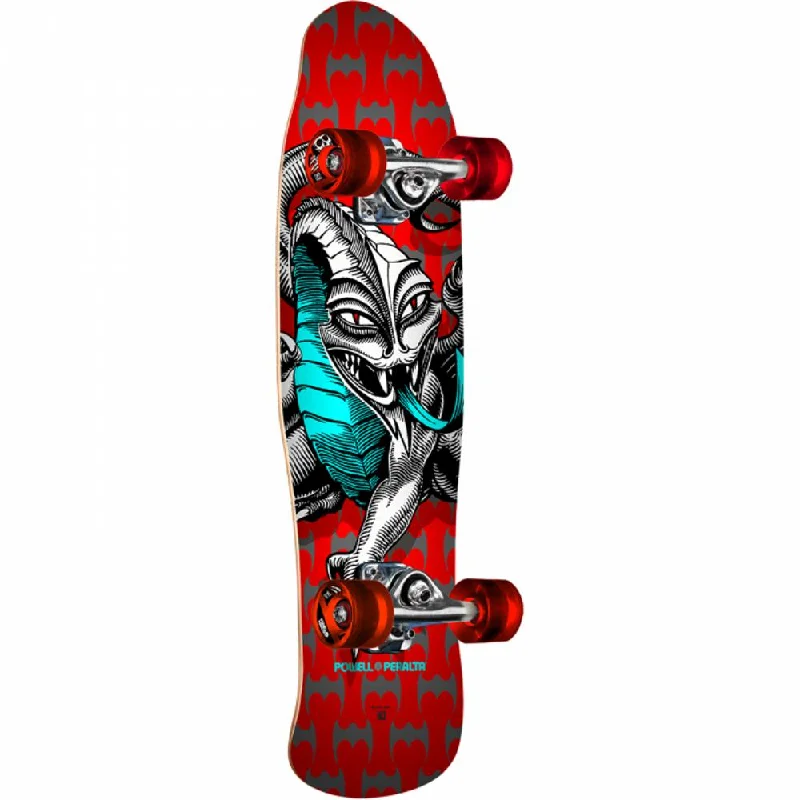 Powell Peralta Mini Cab Dragon 8.0" Red Skateboard