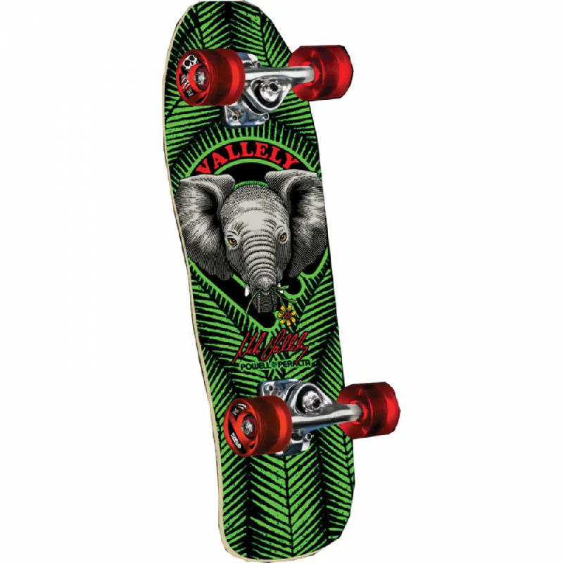 Powell Peralta Valley Baby Elephant Mini 8.0" Green/Black Skateboard