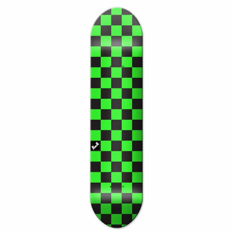 Yocaher Checker Green - Skateboard Deck