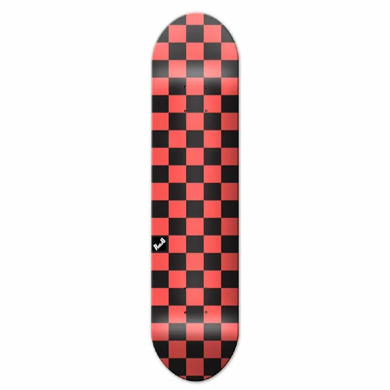 Yocaher Checker Orange - Skateboard Deck