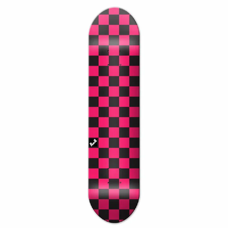 Yocaher Checker Pink - Skateboard Deck