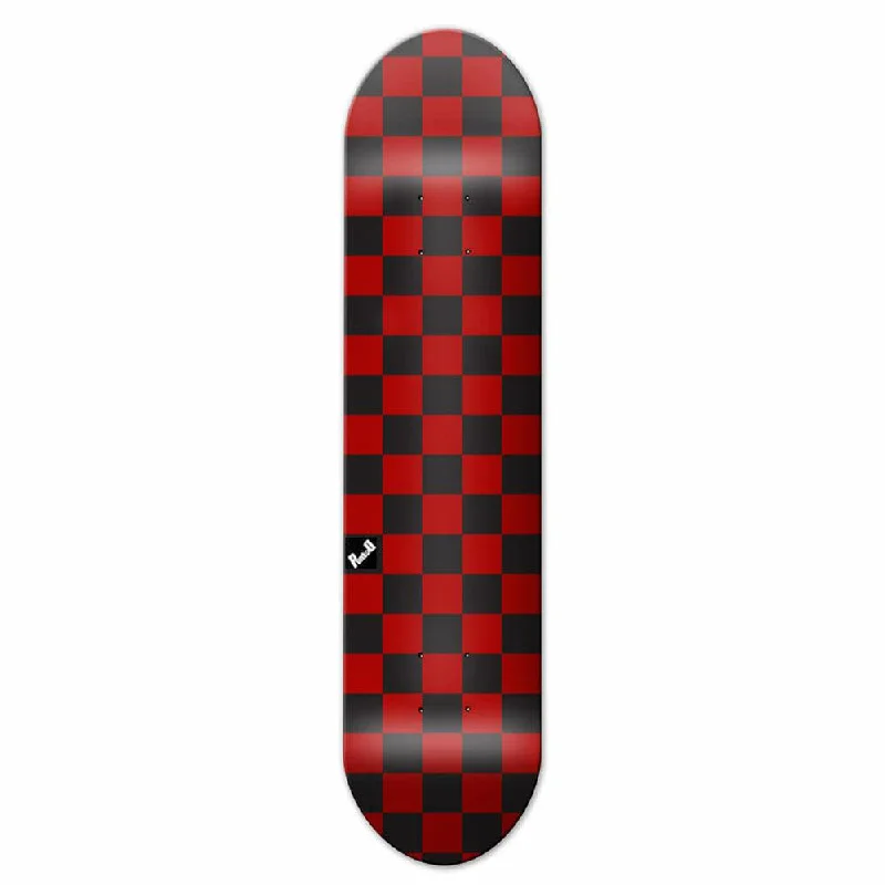 Yocaher Checker Red - Skateboard Deck