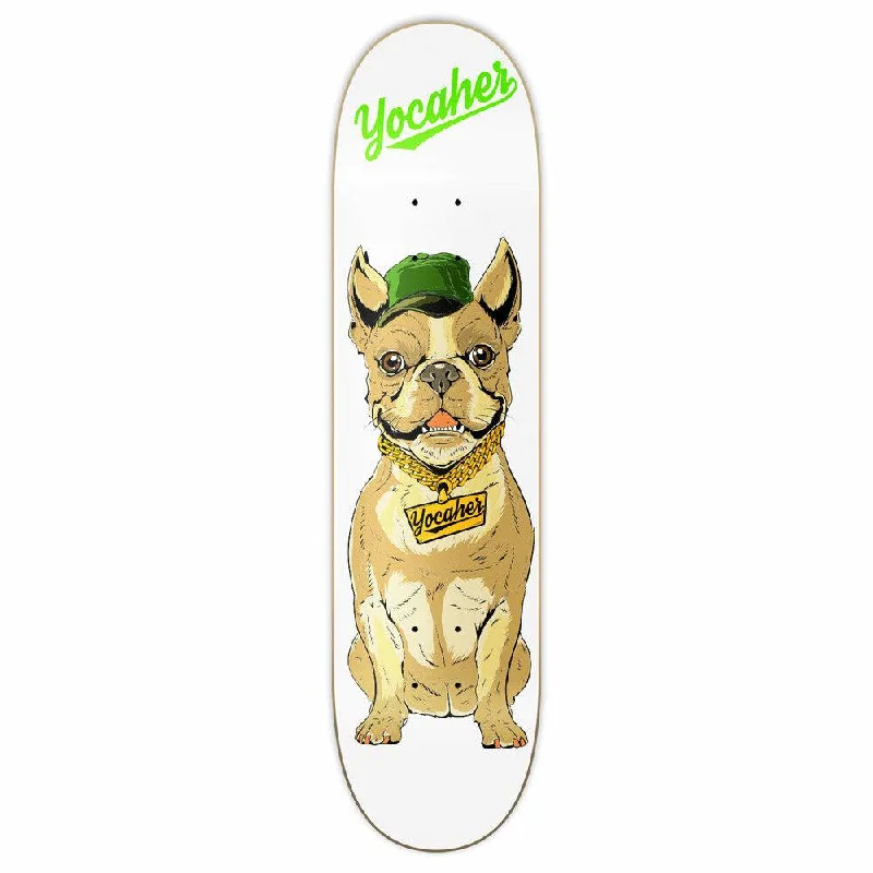 Yocaher Cool Pup French Bulldog Skateboard Deck