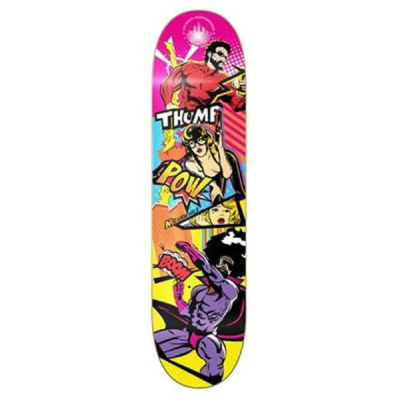 Yocaher Graphic Skateboard Deck - Comix Series - Action