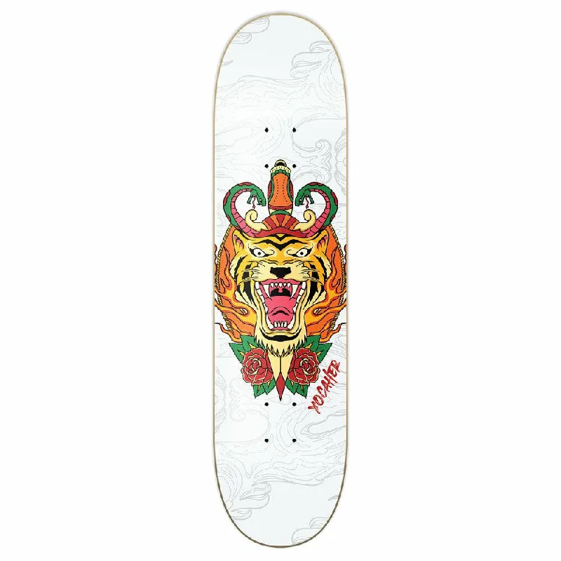 Yocaher Graphic Skateboard Deck  - Flaming Tiger