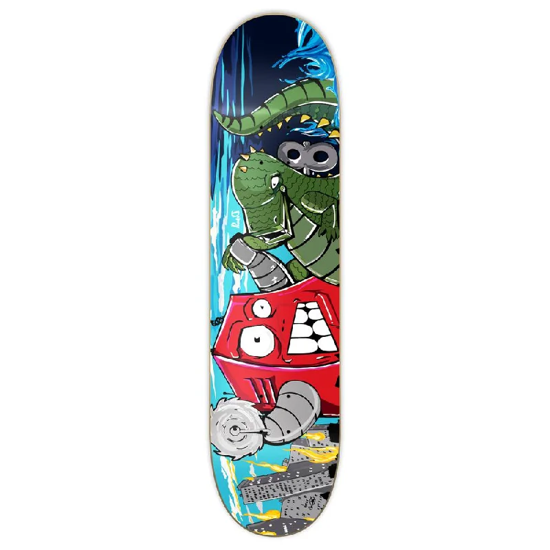 Yocaher Graphic Skateboard Deck - Robot