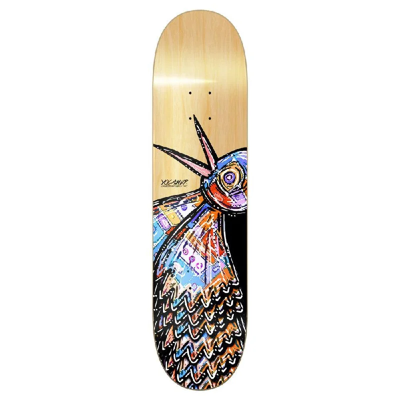 Yocaher Graphic Skateboard Deck - The Bird Natural