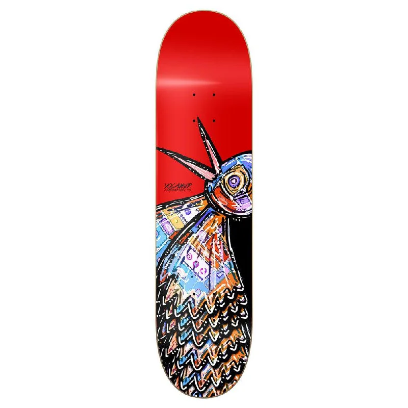 Yocaher Graphic Skateboard Deck - The Bird Red