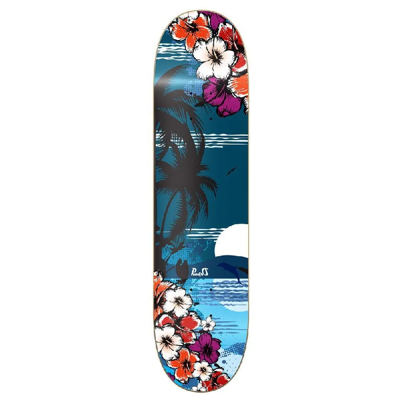 Yocaher Graphic Skateboard Deck - Tropical Night