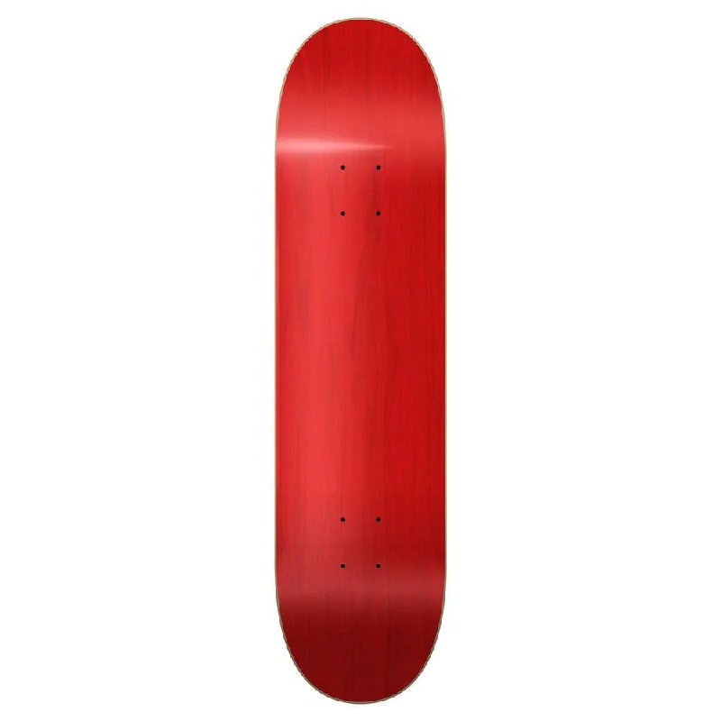 Yocaher  Pro Blank Skateboard Deck - Stained Red