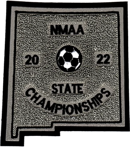 2022 NMAA State Championship Soccer Patch