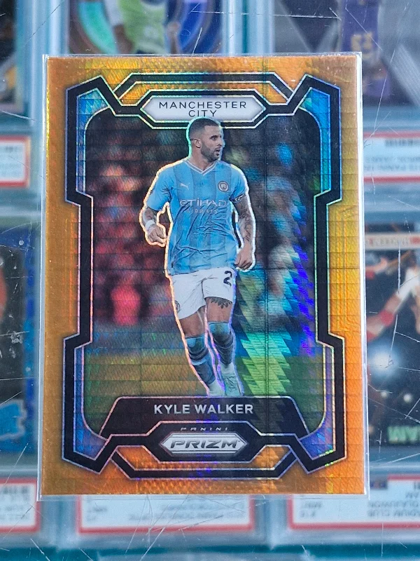 2023-24 EPL Panini Prizm Orange Mosaic Kyle Walker