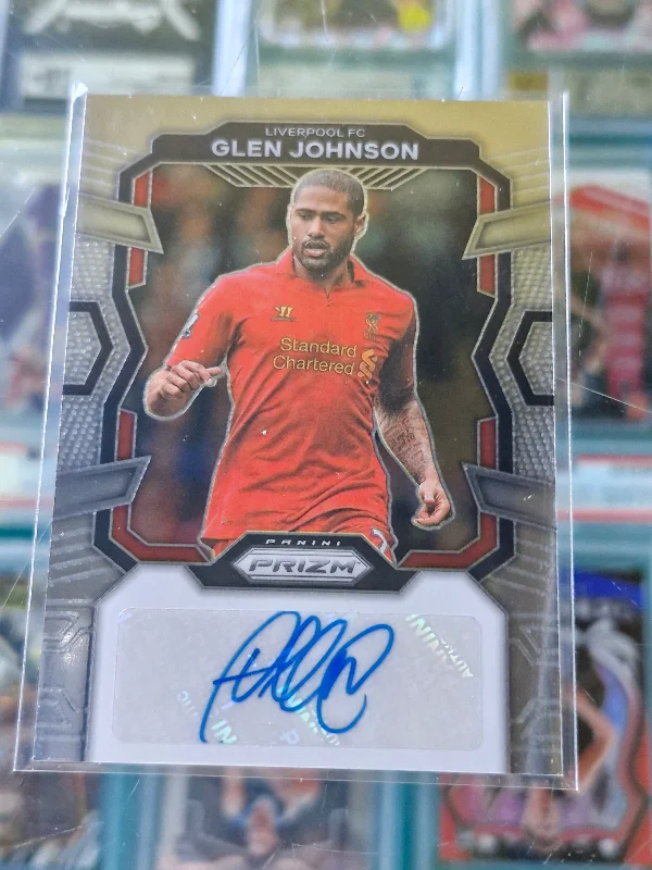 2023-24 Panini Prizm EPL Auto GLEN JOHNSON Liverpool cz