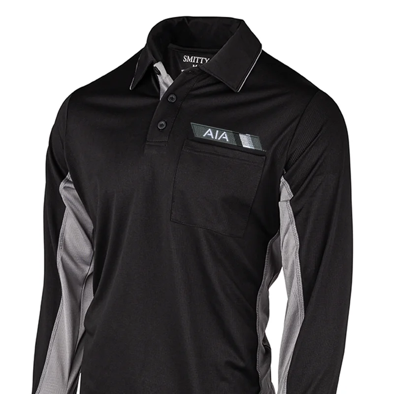 AIA Logo Long Sleeve Baseball MLB Replica Umpire Shirts