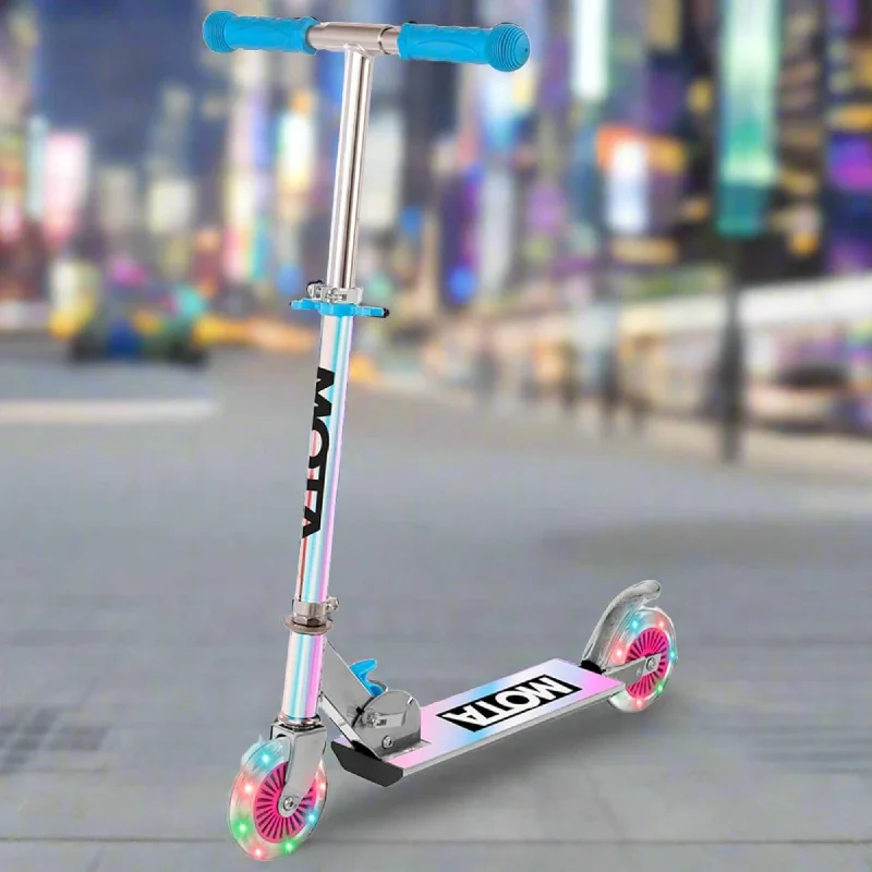 ATOM Light Up Inline Scooter - Holographic