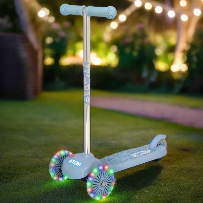 ATOM Light-Up Move 'N' Groove Scooter - Blue