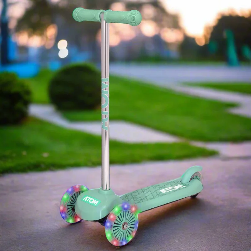 ATOM Light-Up Move 'N' Groove Scooter - Green