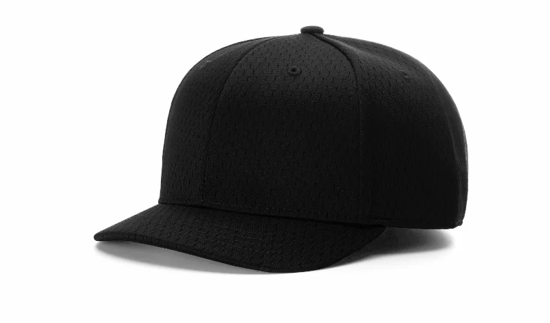 Richardson Adjustable Black Mesh Cap