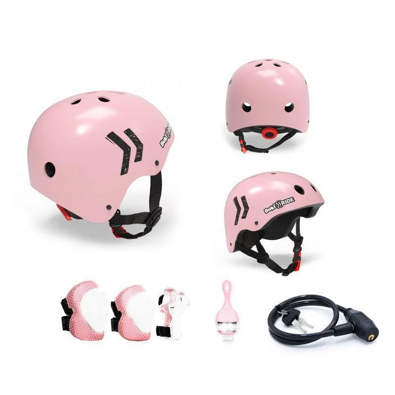 BUKI France Scooter Safety Pack - Colour Pink