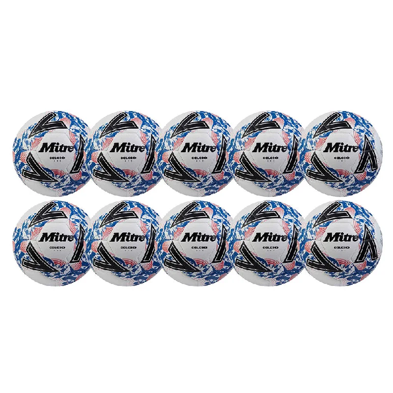 Mitre Calcio One Training Football (Size 5) | 10 Pack