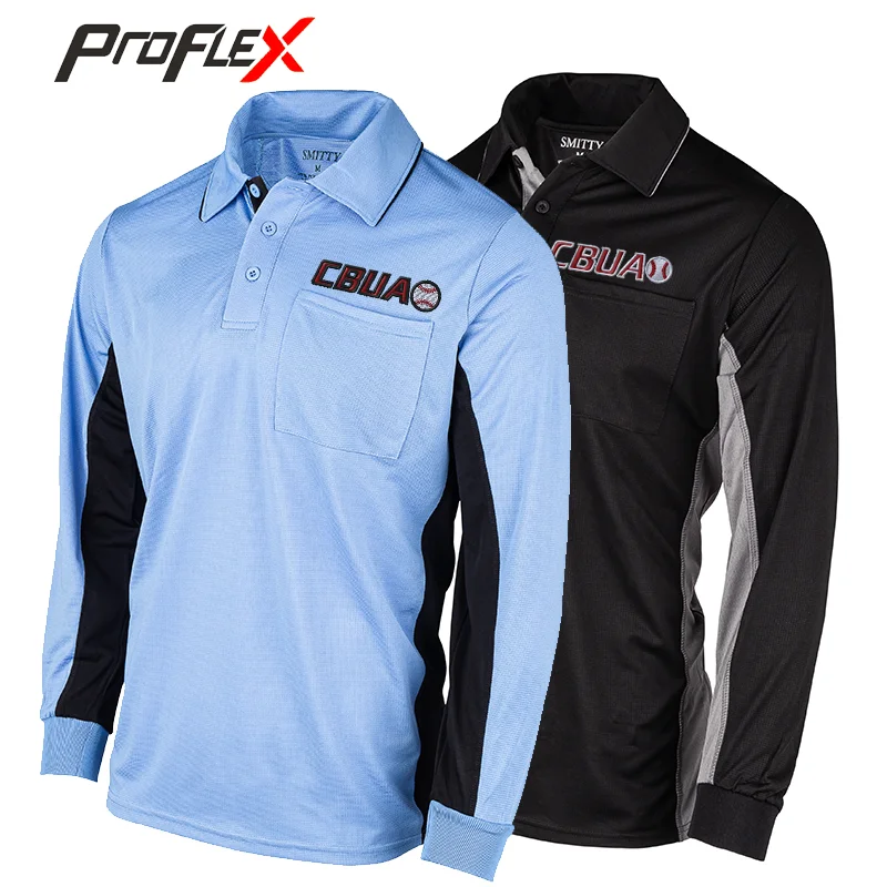 CBUAO LOGO MLB Replica Long Sleeve Umpire Shirts