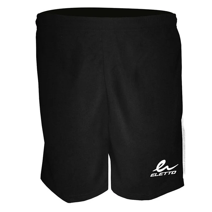 Eletto Black Athens Jr. Shorts