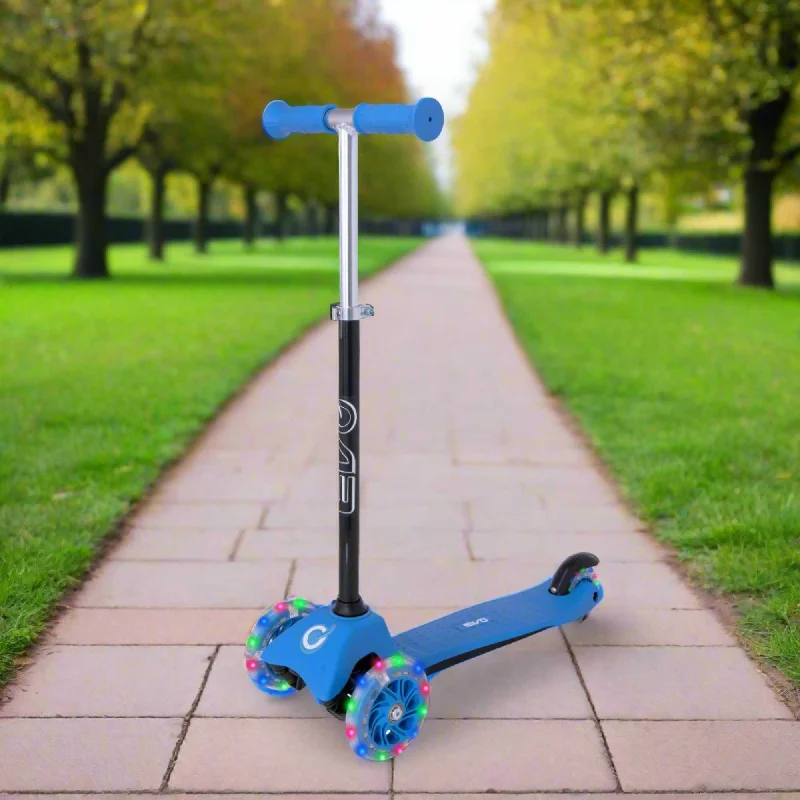 EVO Light Up Mini Cruiser Scooter  -  Baby Blue