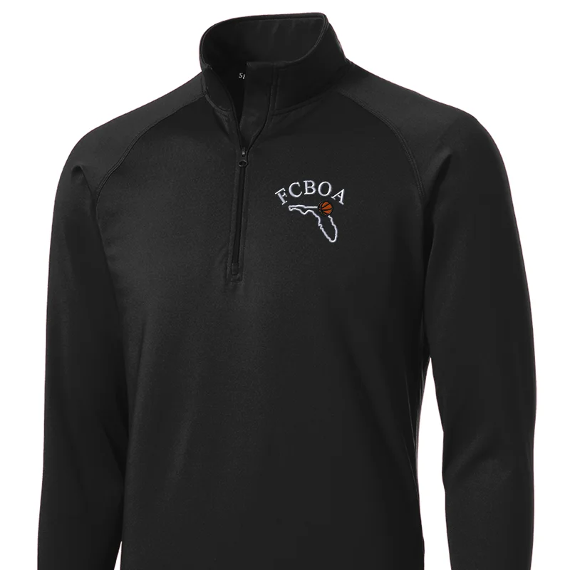 FCBOA Logo 1/4 Zip Referee Jacket