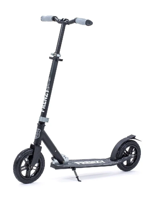 Frenzy 205mm Pneumatic Plus Recreational Scooter - Black