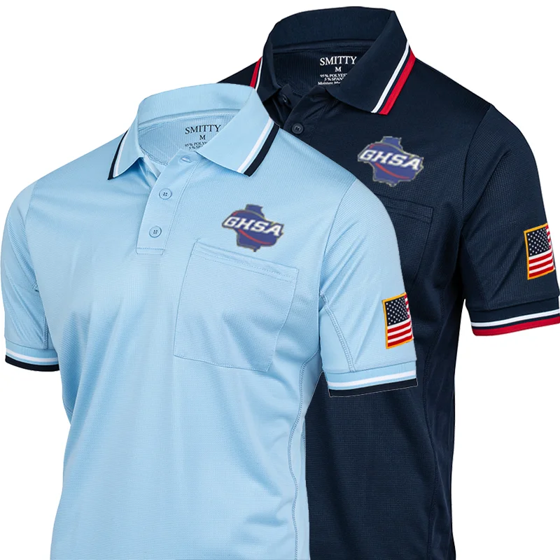 GHSA Logo Dye Sublimated Umpire Shirts