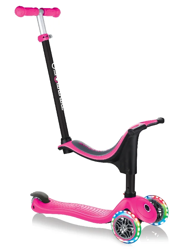 Globber Go Up Sporty Lights Pink