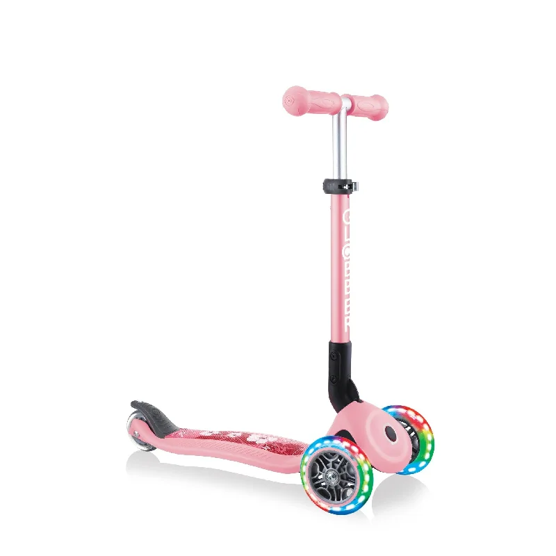 Globber Junior 3 Wheel Scooter Foldable Pink